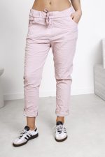 Spodnie gnieciuchy duże – Puder, UNI