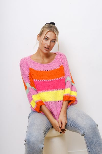 Sweter Magnolia – Różowy, UNI