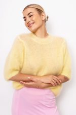 Sweter kid moher lato – Żółty, UNI