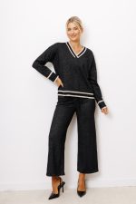Komplet Lurex – Czarny, UNI