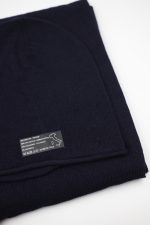 Komplet czapka+szalik – Granat