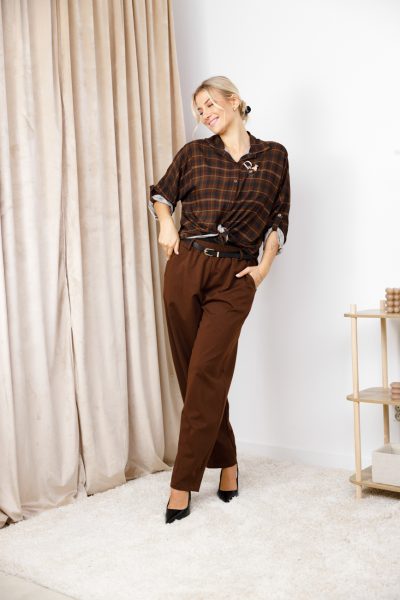 Koszula Aaliyah – Czekolada, UNI