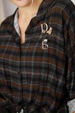 Koszula Aaliyah – Grafit, UNI