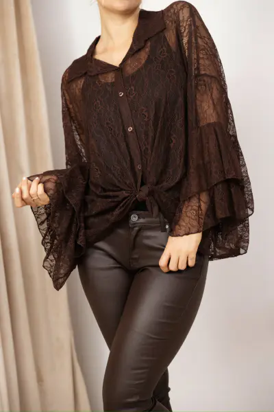 Koszula Biagia – Czekolada, UNI