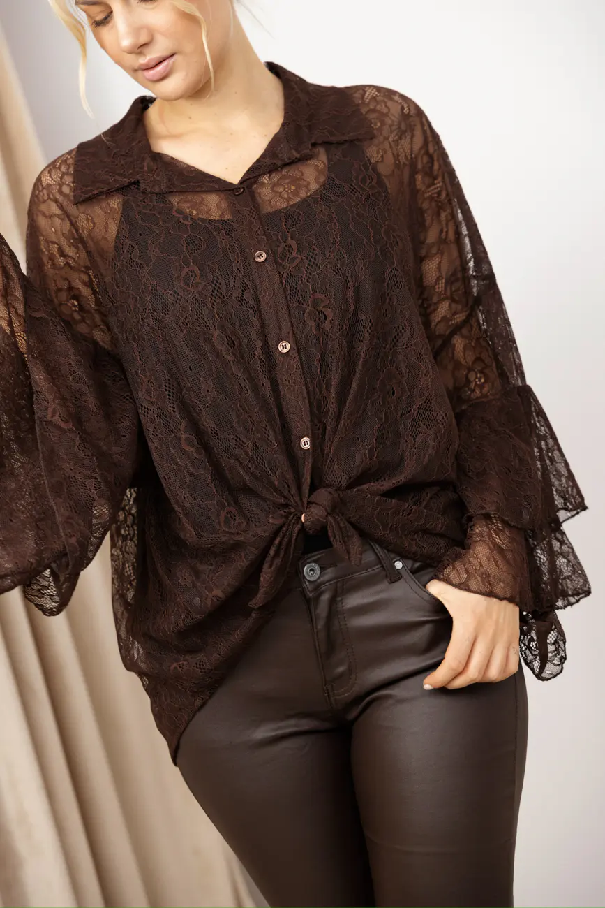 Koszula Biagia – Czekolada, UNI