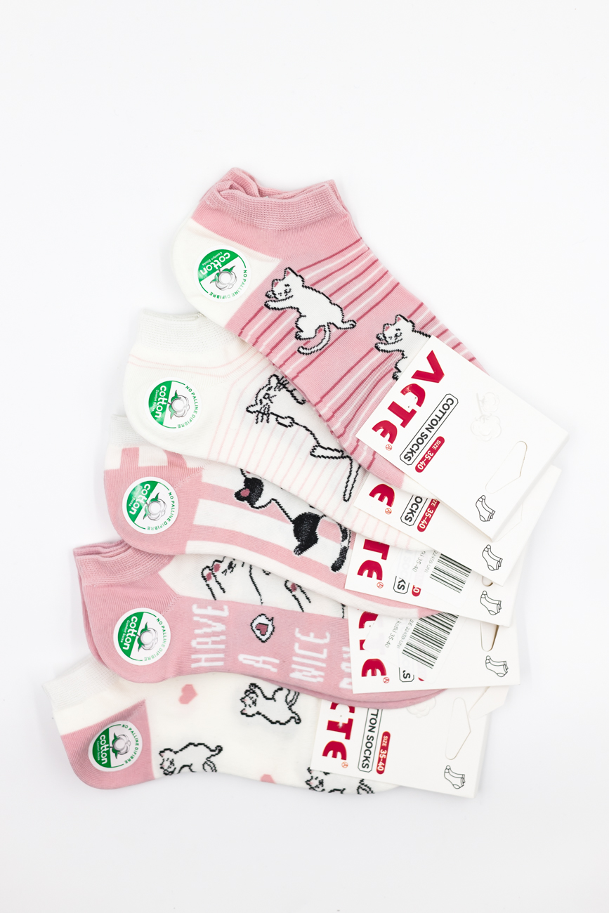 Skarpetki kotki paski – 35/40