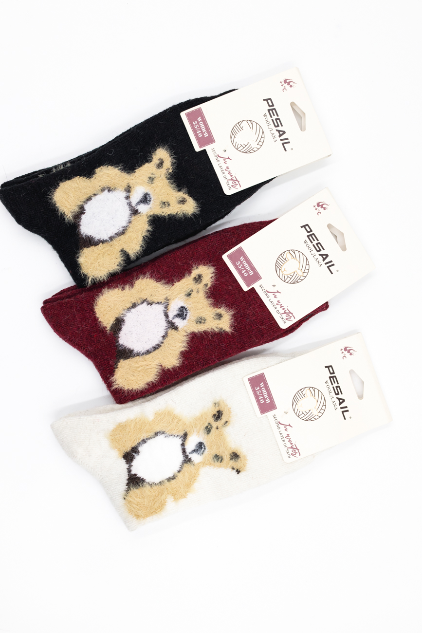 Skarpetki misie 3pak – 35/40