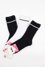 Skarpetki prążek pasek 3pak – 35/40