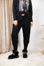 Spodnie Alighiero – Czarny, UNI