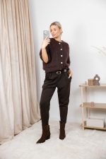 Spodnie Carter – Czekolada, UNI