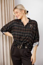 Spodnie Carter – Czekolada, UNI