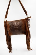 Torebka Coccodrillo – Camelowy, Mały