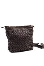 Torebka pleciona Filomena – Czekolada, Średni