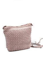 Torebka pleciona Filomena – Puder, Średni