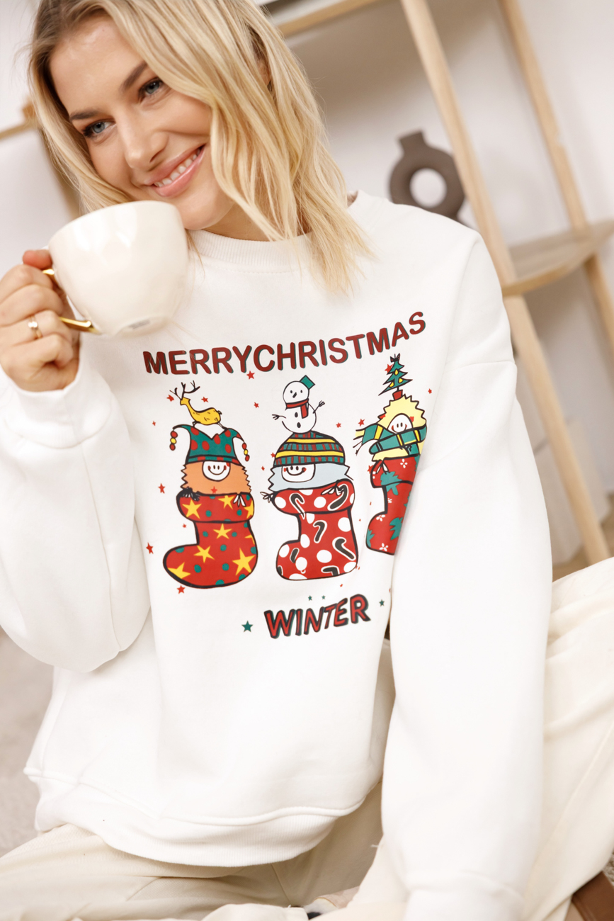 Bluza Winter – Biały, UNI