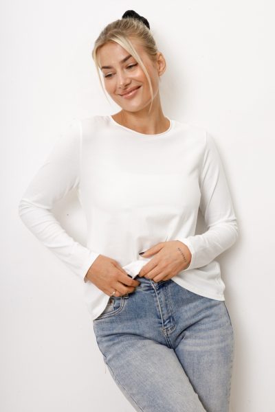 Bluzka Mia – Biały, UNI