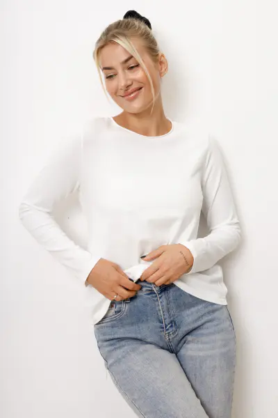 Bluzka Mia – Biały, UNI