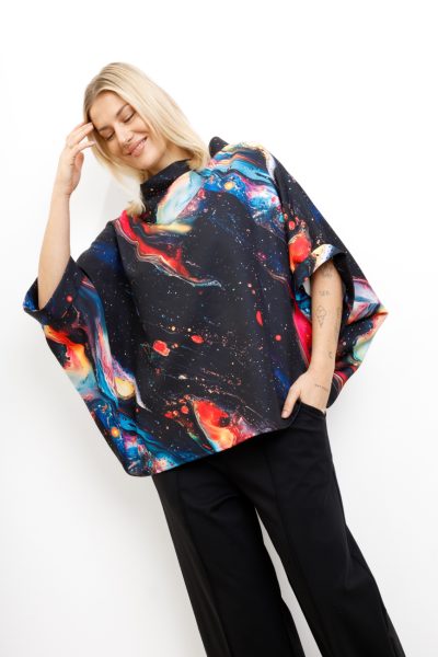 Bluzka kimono Galaxy – Czarny, UNI