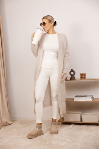 Kardigan moher Ado – Beż, UNI