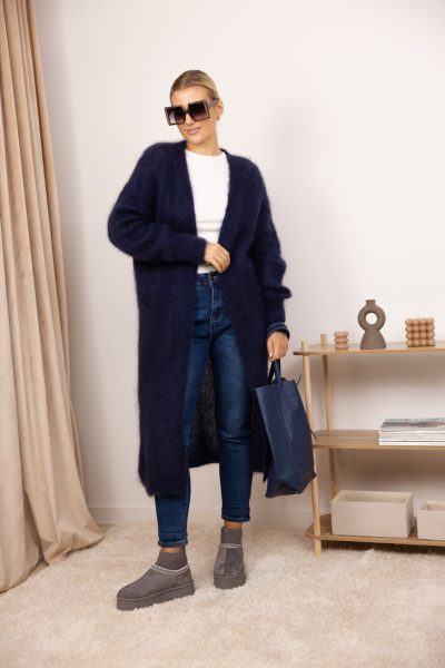 Kardigan moher Ado – Granat, UNI