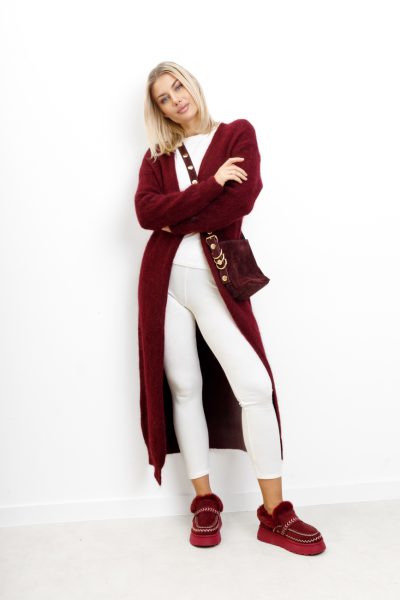 Kardigan moher Gaio – Bordo, UNI