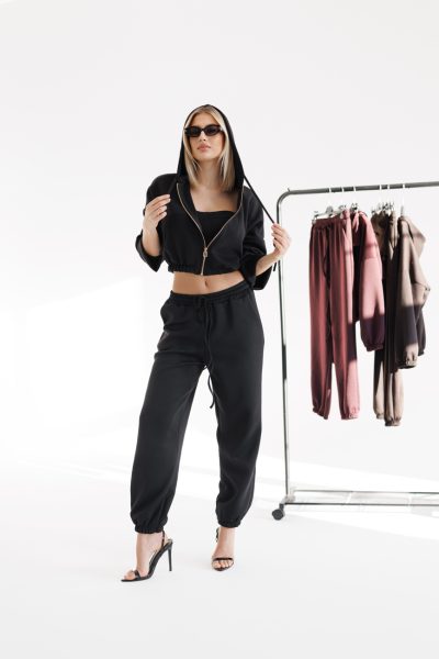 Komplet dresowy Geppo – Czarny, UNI