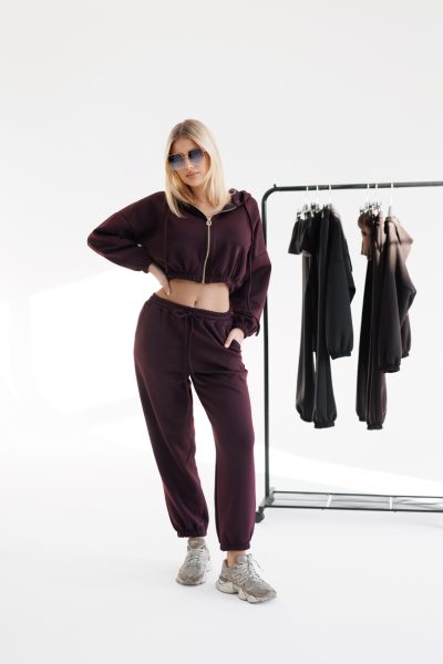 Komplet dresowy  Geppo – Wino, UNI