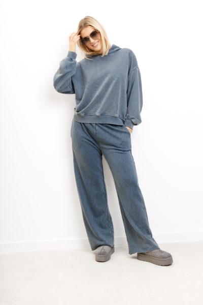 Komplet dresowy dekatyzowany Zita – Jeans, UNI