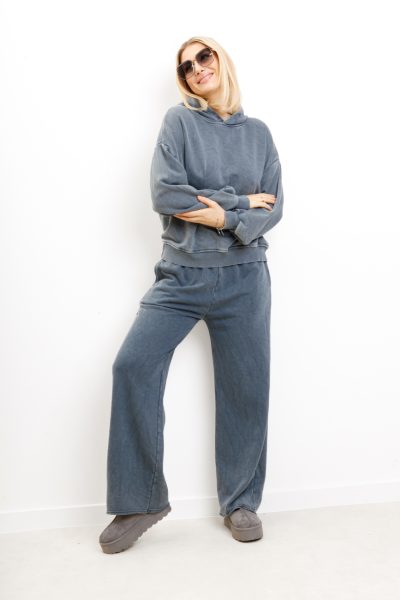 Komplet dresowy dekatyzowany Zita – Jeans, UNI