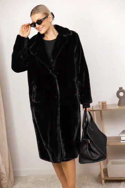 Płaszcz Fresco – Czarny, M/L