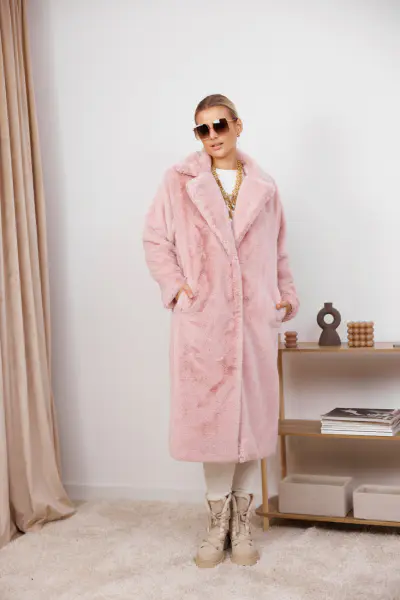 Płaszcz Fresco – Puder, M/L