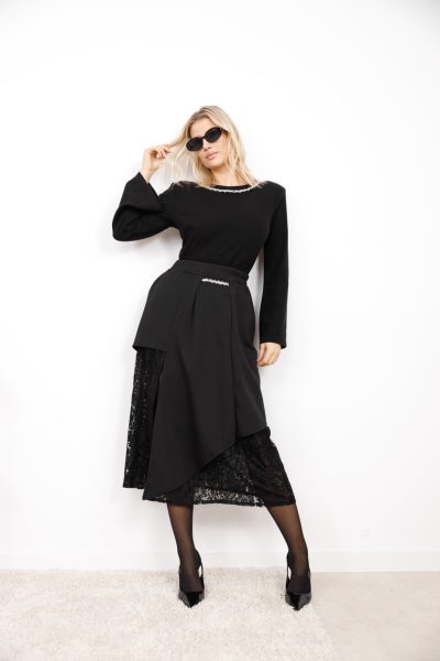 Spódnica Pieretta – Czarny, UNI