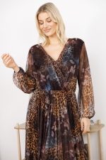 Sukienka Afryca – Bordo, UNI