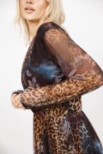 Sukienka Afryca – Bordo, UNI