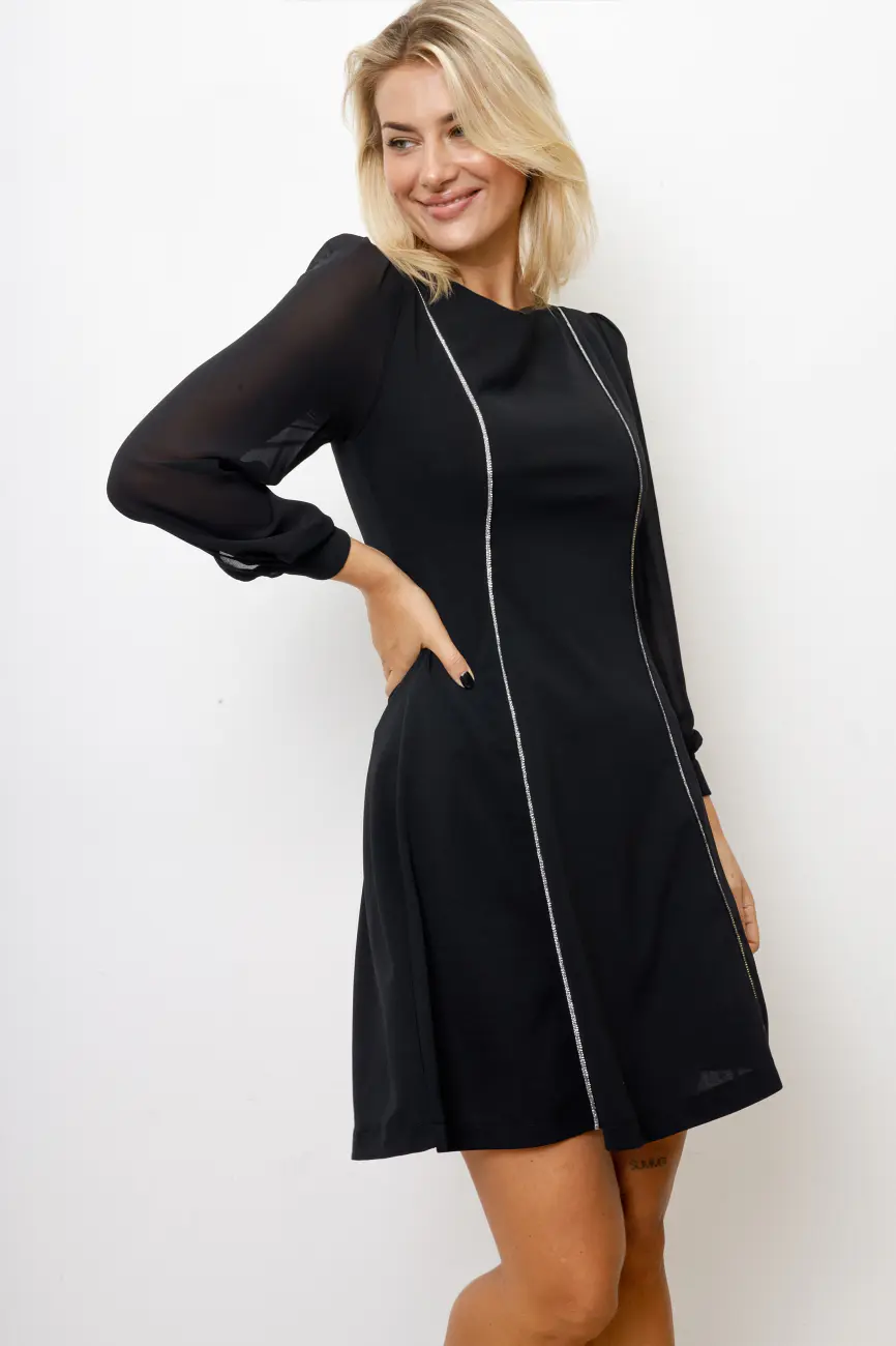 Sukienka Amelia – Czarny, S