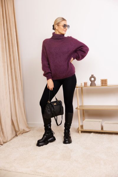 Sweter Erodoto – Śliwka, UNI