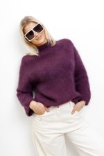 Sweter Evaldo – Śliwka, UNI