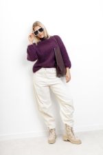 Sweter Evaldo – Śliwka, UNI