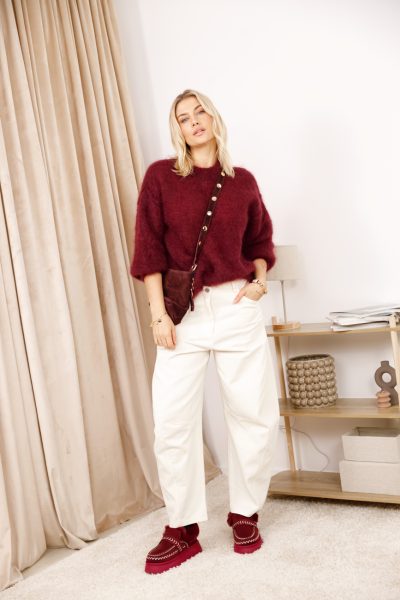Sweter Gerlando – Bordo, UNI