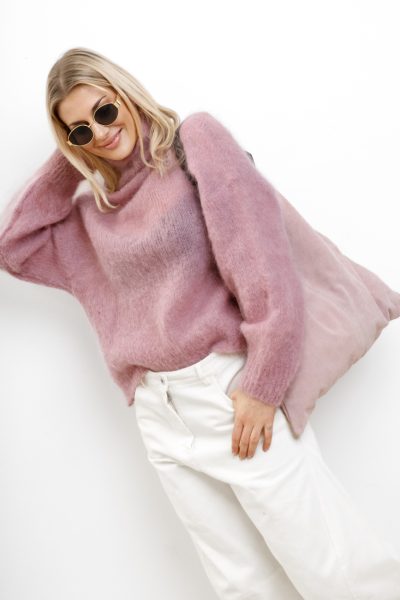 Sweter Renza – Brudny róż, UNI