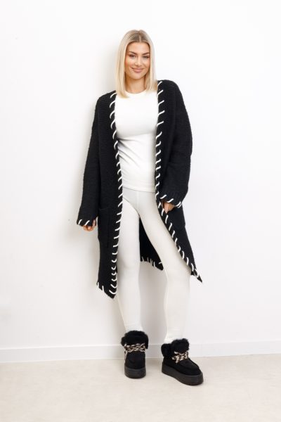 Kardigan Cuccio – Czarny, UNI