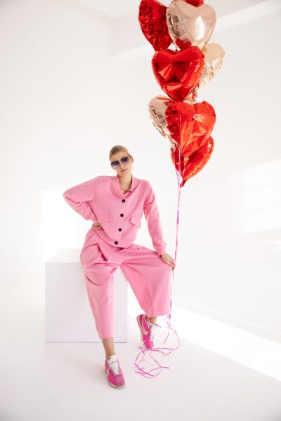 Komplet Danilo – Różowy, UNI