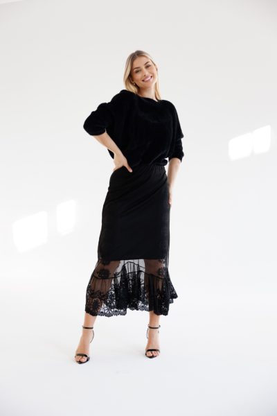 Spódnica Clodovea – Czarny, UNI