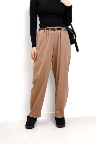 Spodnie Apollo – Camelowy, UNI