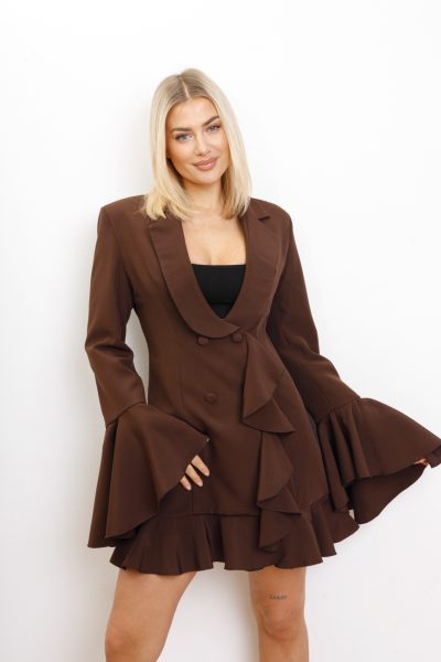 Sukienka Eulalia – Czekolada, UNI