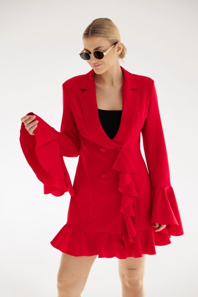 Sukienka Eulalia – Czerwony, UNI