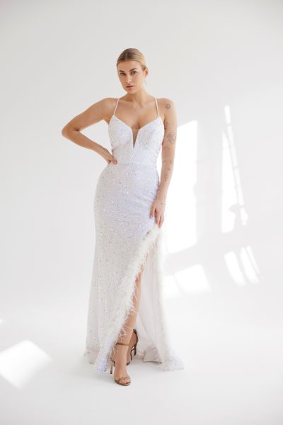 Sukienka Iride – Biały, S