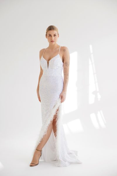 Sukienka Iride – Biały, S