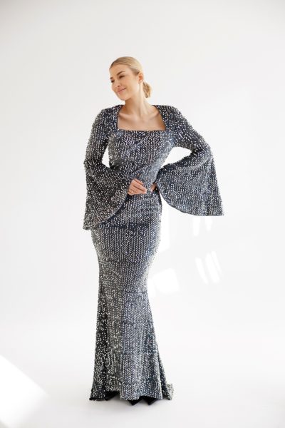 Sukienka Sarina – Grafit, M