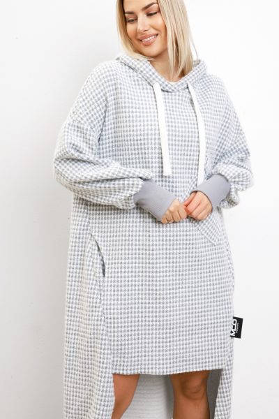 Sukienka dzianina Girolama – Szary, UNI